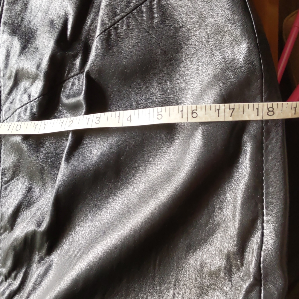 Butter Soft Leather Midi Skirt - Picture 13 of 13